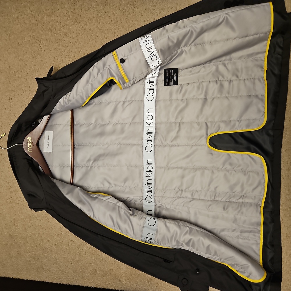 Calvin Klein Slim Fit Raincoat | 38S | Removable Liner - Picture 5 of 8